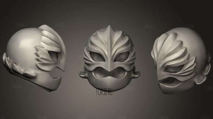 3d mask griffith draft stl model for CNC